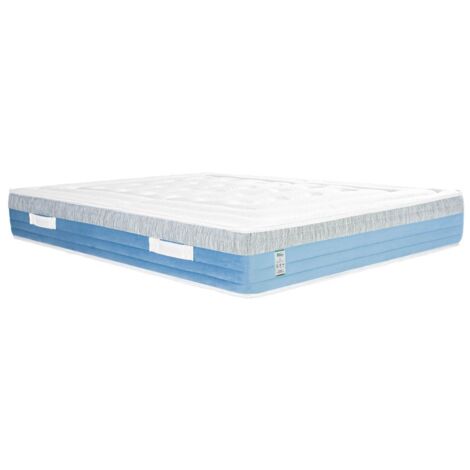 Matelas BestRoyal, 27cm, ressorts ensachés, mousse haute densité, indépendance du couchage, 180x200cm