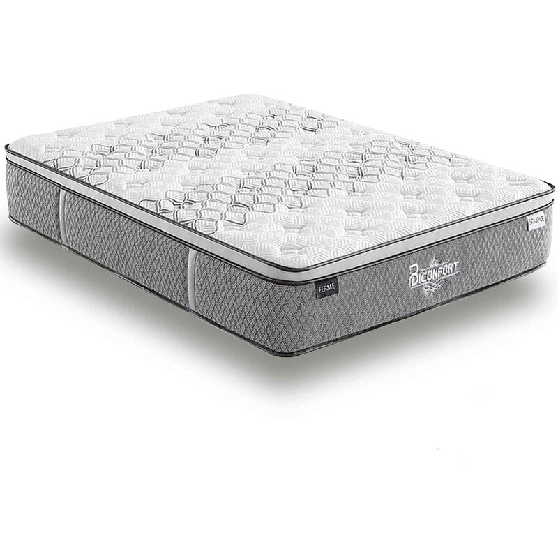 Sampur - Matelas Duo-confort : Mousse à mémoire de forme et Ressorts ensachés - 32 cm - 160x200 cm