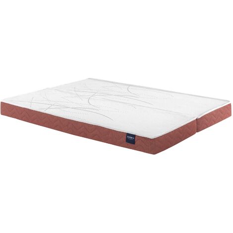 Matelas clic-clac 100% latex Crépuscule 400 - SOMEO 65+65x190