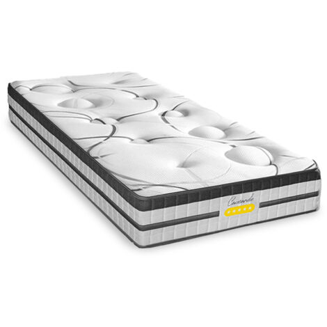 Matelas Concorde Ressorts ensachés Accueil mémoire de forme Ferme - 26cm - 90X200cm