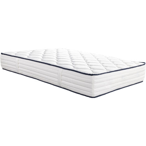 Matelas CUBA 140x190 cm à ressorts ensachés, en mousse haute densité, indépendance du couchage, face été/hiver, épaisseur 27cm