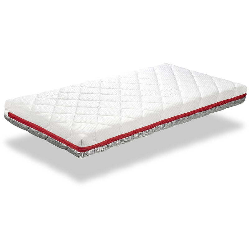 Matelas bebe candy 67X137 Epaisseur 11 cm -Dehoussable, lavable, mousse memoire de forme et respirant - dormalit