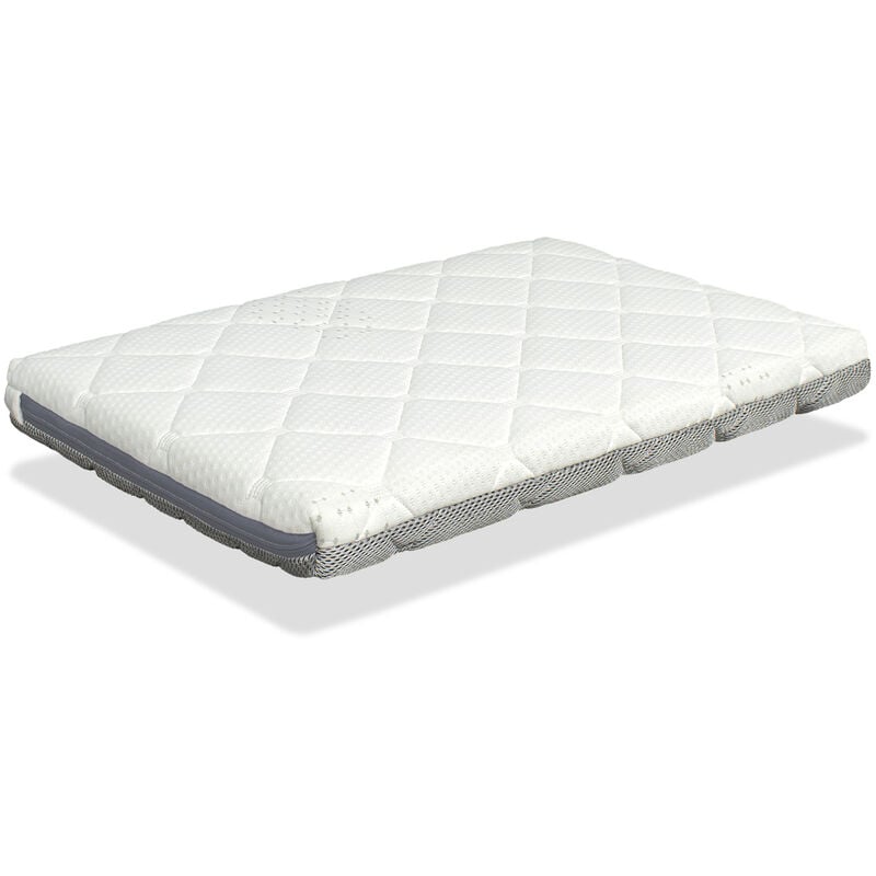Matelas bebe Berceau 90x40 Epaisseur 7 cm mini bunny - Dehoussable, lavable, adaptable et respirant - dormalit