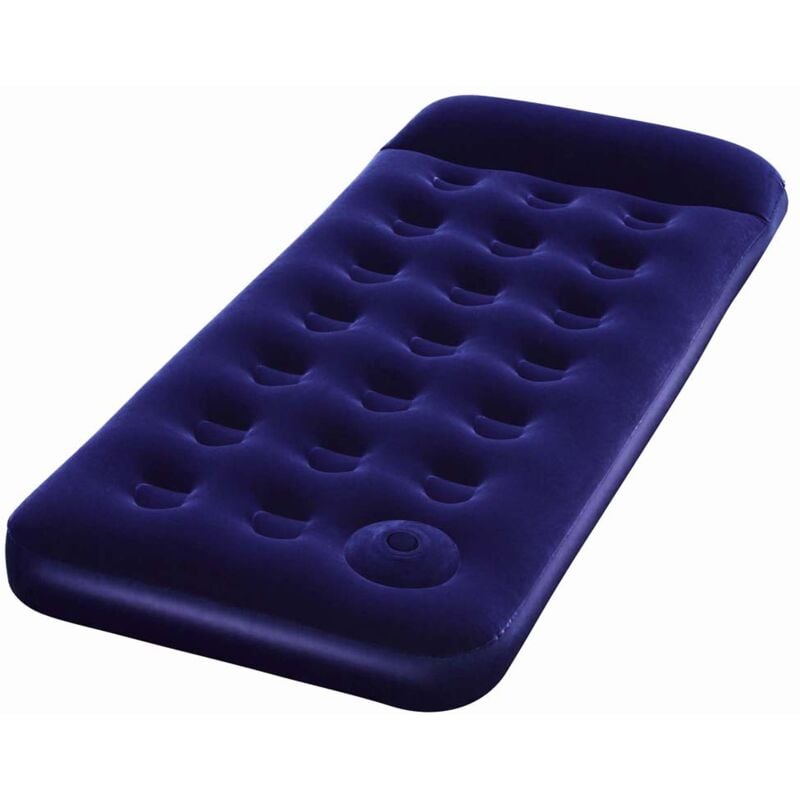 Bestway - matelas gonflable floqué