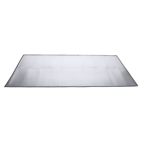 Matelas de Camping Pliable Extérieur Imperméable en Aluminium EVA (2x2m)
