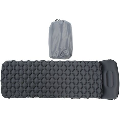 Matelas de Camping TPU Imperméable avec Oreiller Portable pour Randonnée et Plein Air