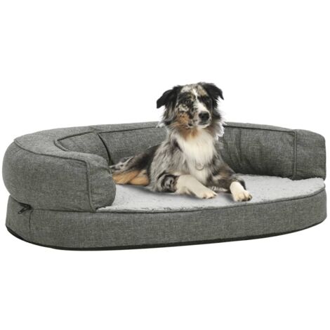 Matelas de Lit Ergonomique pour Chien Animaux Multicolore Multi-taille vidaXL