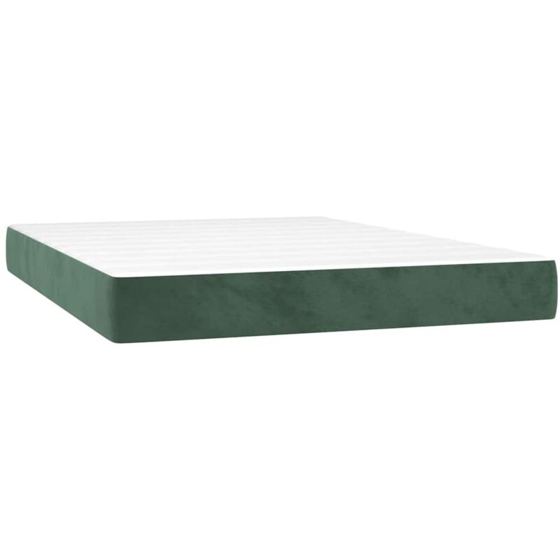 Vidaxl - Matelas de lit à ressorts ensachés 120x210x20 cm velours