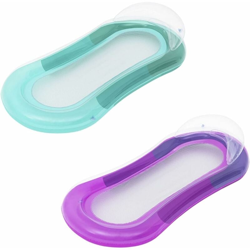 Memkey - Matelas de Piscine avec Fond Filet