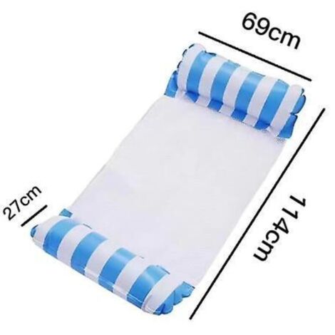 Matelas de piscine flottant portable 4 en 1