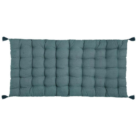 Matelas de Sol 4 Pompons "Otto" 60x120cm Bleu