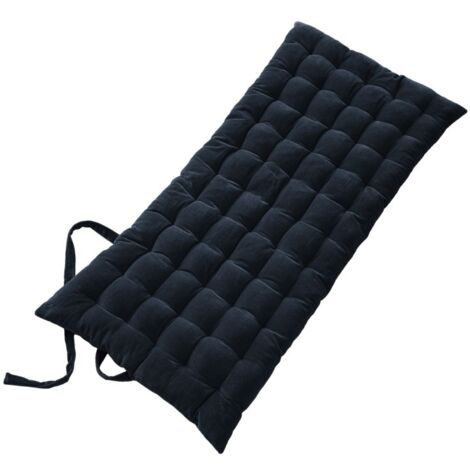 Matelas de sol 60 x 120 cm "César" Velours de Coton - Couleur: César Minuit