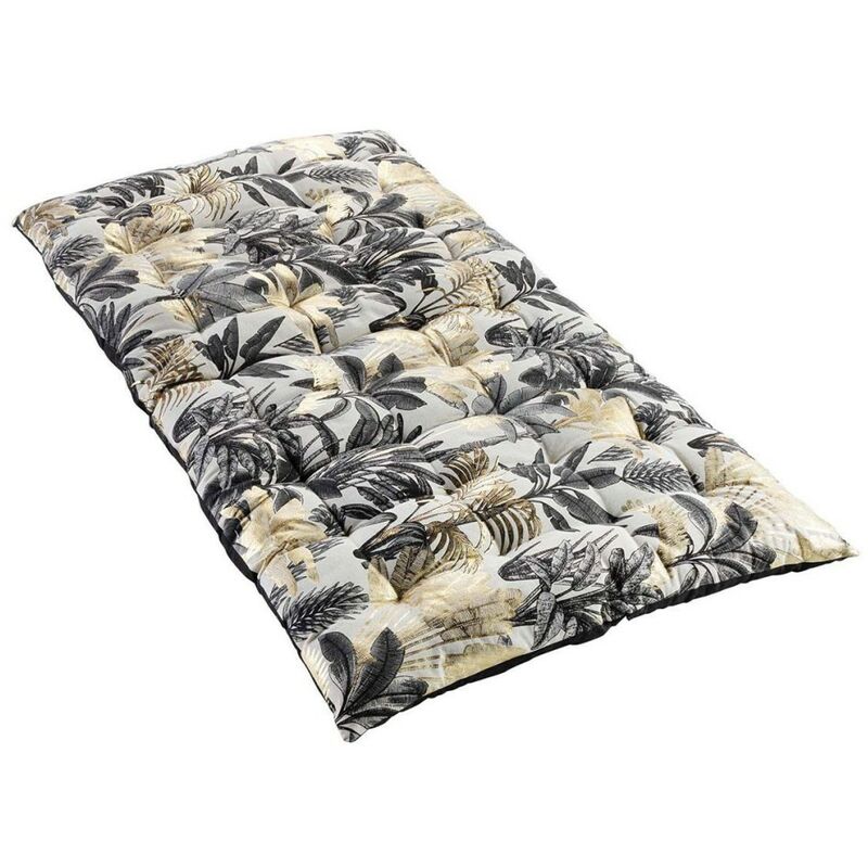 Matelas de sol 60x120 cm métallisé Karaba coton