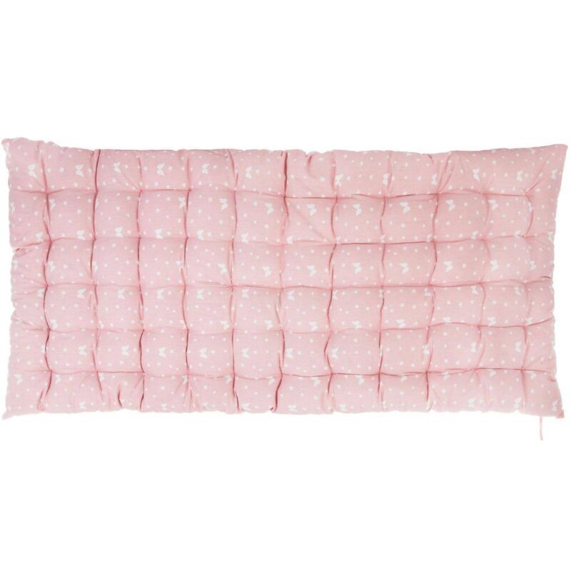 Homemaison - Matelas pour enfants Butterfly Rose 60x120 cm - Tapis en coton, Dimensions 120x60 cm - Atmosphera Créateur d'Intérieur