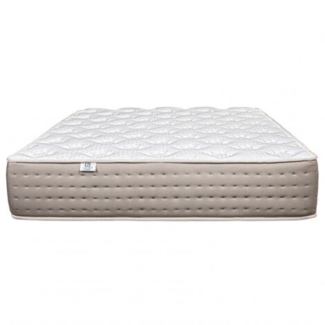 Matelas Dreamlux, 26 cm , ressorts ensachés, mousse haute densité, indépendance du couchage, face été/hiver, 140x190cm