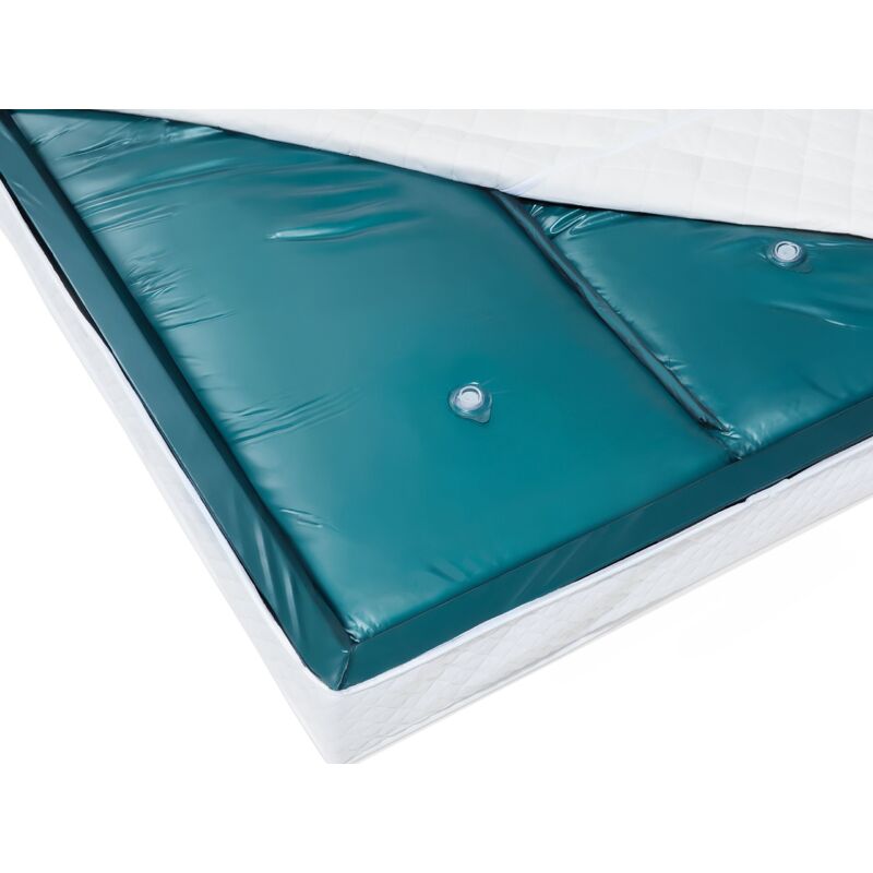 Beliani - Matelas Double à Eau 180 x 200 cm en Vinyle Stabilisation Légère Renforcé Dual