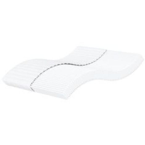 Matelas en mousse blanc 160x210 dureté H2 H3