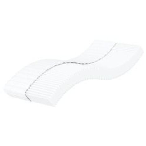 Matelas en mousse blanc 90x210 dureté H2 H3