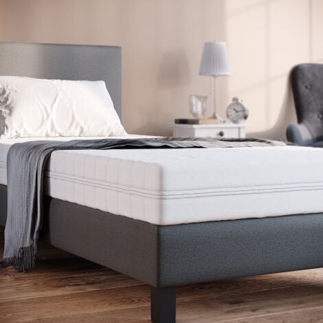 BOLLI Matelas 90x190 - Épaisseur 22cm - Luxe Matelas De Lit D'Adulte Et