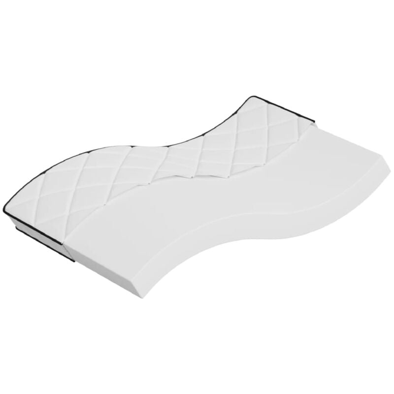 Vidaxl - Matelas en mousse moyennement doux 100x200 cm