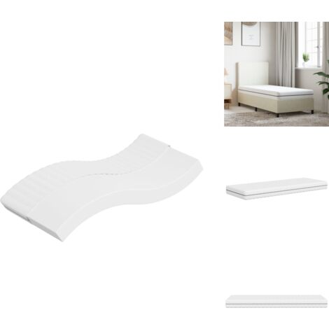 Matelas en mousse moyennement doux 70x200 cm - Matelas Mousse - Matelas Confortable - Matelas Livraison Rapide - Matelas Petit Prix - Matelas Single