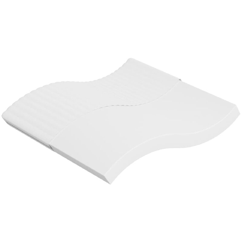 Matelas en mousse moyennement doux 180x200 cm vidaXL