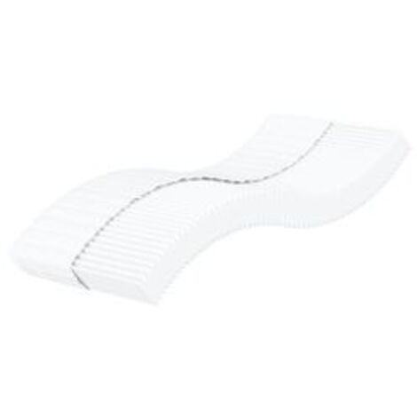 Matelas en mousse pour enfants blanc 80x160 dureté H2 H3