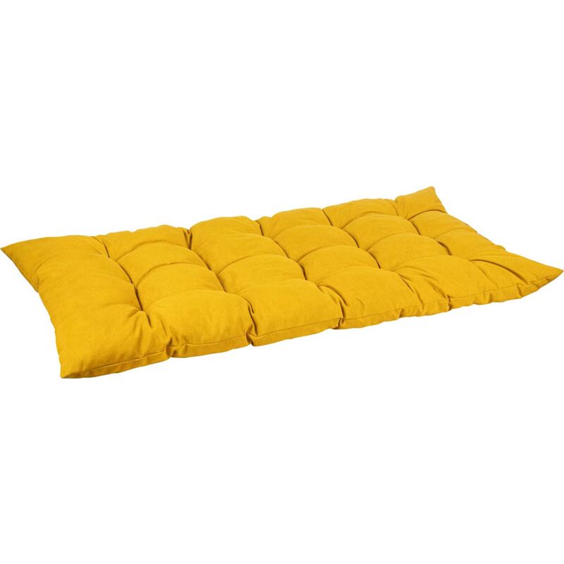 Jardin Prive - Matelas en tissu capitonné 120 x 60 cm Colors