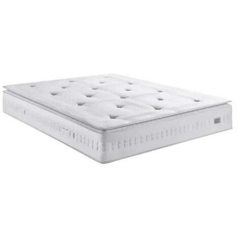Matelas équilibré 18cm mousse haute résilience et matelassage viscoélastique Adlann – Confort et durabilité-80x180