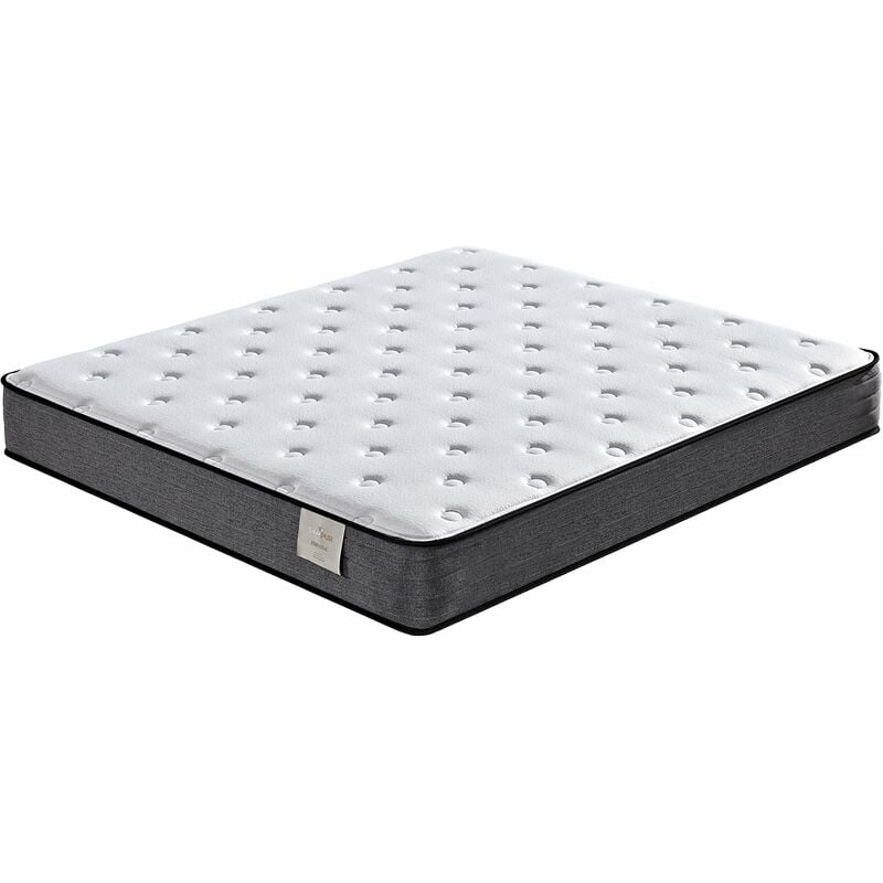 Sampur - Matelas Essentiel : Mousse à mémoire de forme et Ressorts ensachés - 23 cm - 140x190 cm