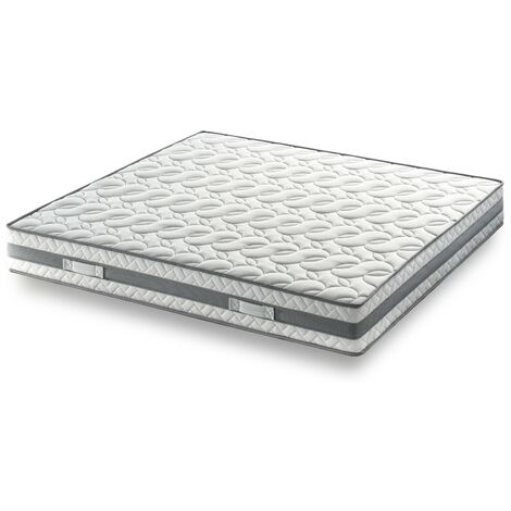 matelas face de contact Mémoire de Forme 62 Kg/m3 90x200 x 21 cm Très Ferme - 7 Zones de Confort - Noyau Aertech+ 35 Kg/m3 HR Haute Densité -