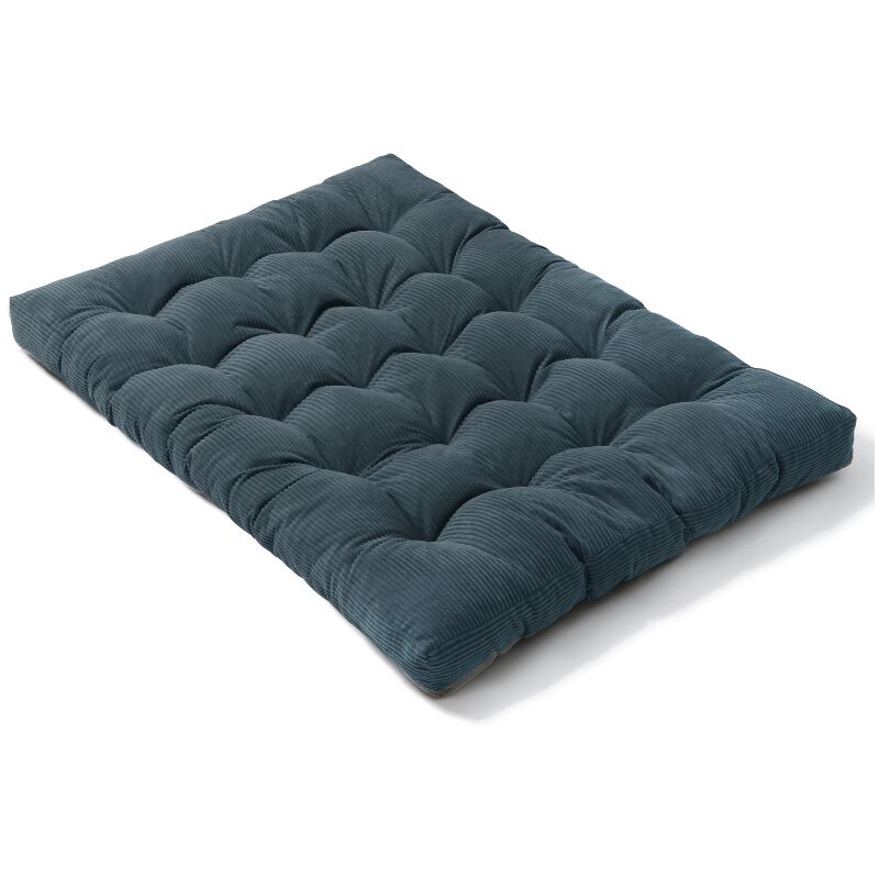 Matelas Futon - 140x190 cm Bleu foncé Bananair