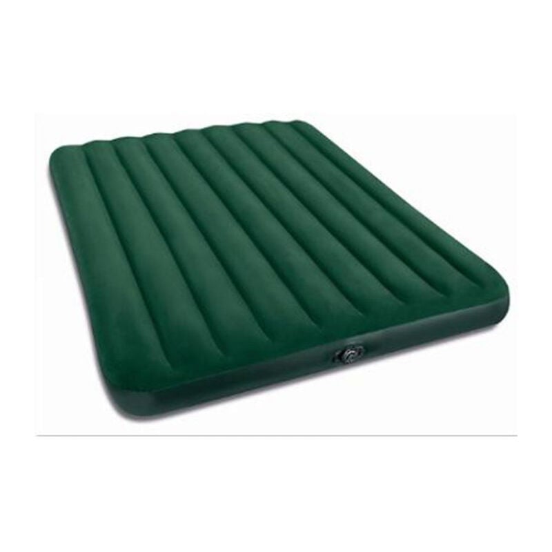 Intex - Matelas Gonflable 2 Personnes 'Fibertech' 191cm Vert