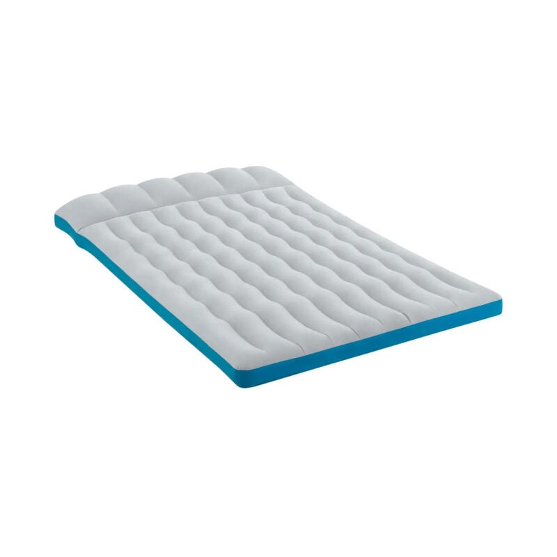 Matelas Gonflable 2 Places 'Camping' 193cm Bleu