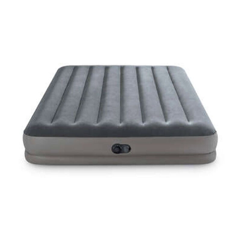 Intex - Matelas Gonflable 2 Places Électrique 'Flex' 203cm Gris