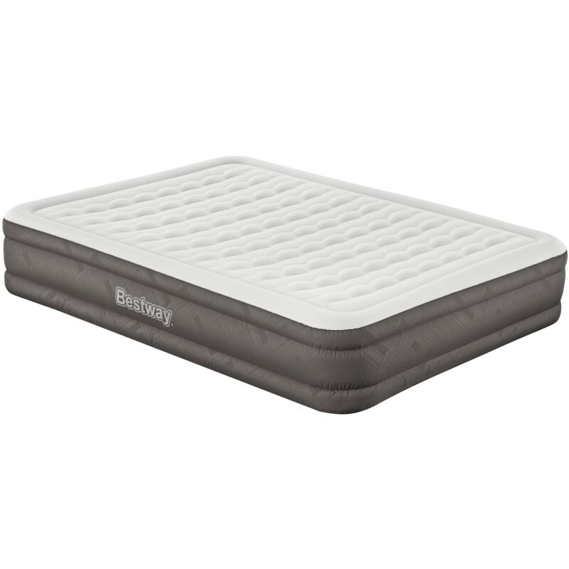 Bestway - Lit gonflable 2 places 203 x 152 x 36 cm pompe électrique intégrée