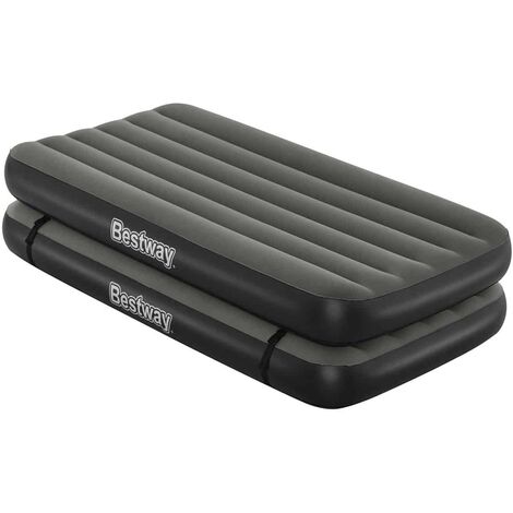 Matelas Gonflable 3 en 1 Bestway Tritech 2 Matelas Individuels 188x99x25 cm Connectables