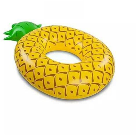 Matelas gonflable de piscine anneau de natation ananas flottant drainage supérieur gonflable lit flottant anneau de natation rangée flottante adulte mer coussin flottant bouée de sauvetage adulte-1509