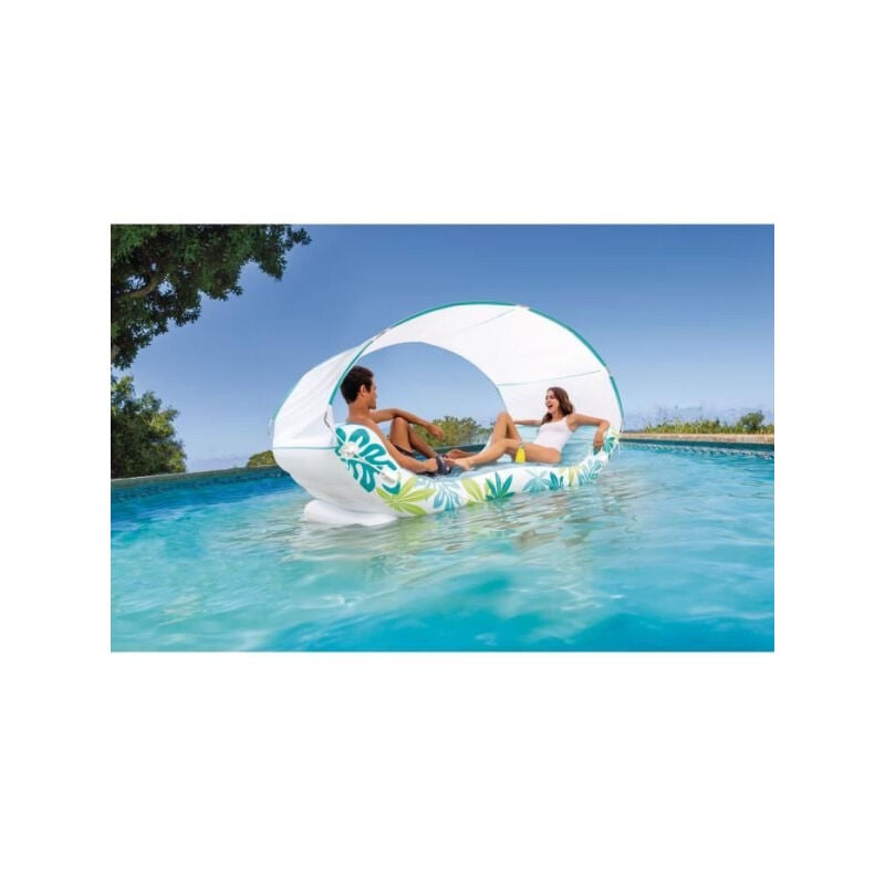 Intex - Matelas gonflable de piscine Lounge Hamac Tropical