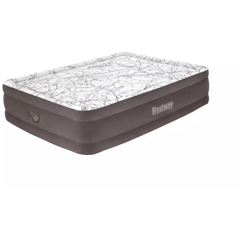 Matelas gonflable double Bestway 67486 152x203x46 en mousse à mémoire de forme Tritech