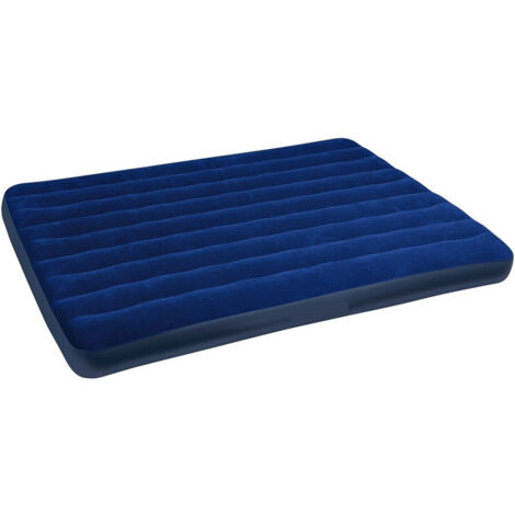 Matelas Gonflable Double Camping Beach House 152x203x22cm