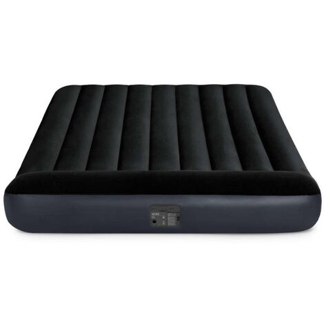 Matelas gonflable électrique Intex Pillow Rest Fiber Tech 2 places XL 203 x 152 cm