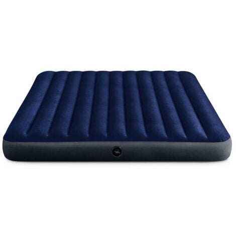 INTEX 64762 Matelas gonflable Downy 2 places - 191 x 137 x 25 cm