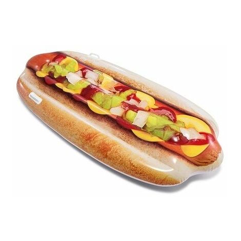 Matelas gonflable Intex Hot-Dog