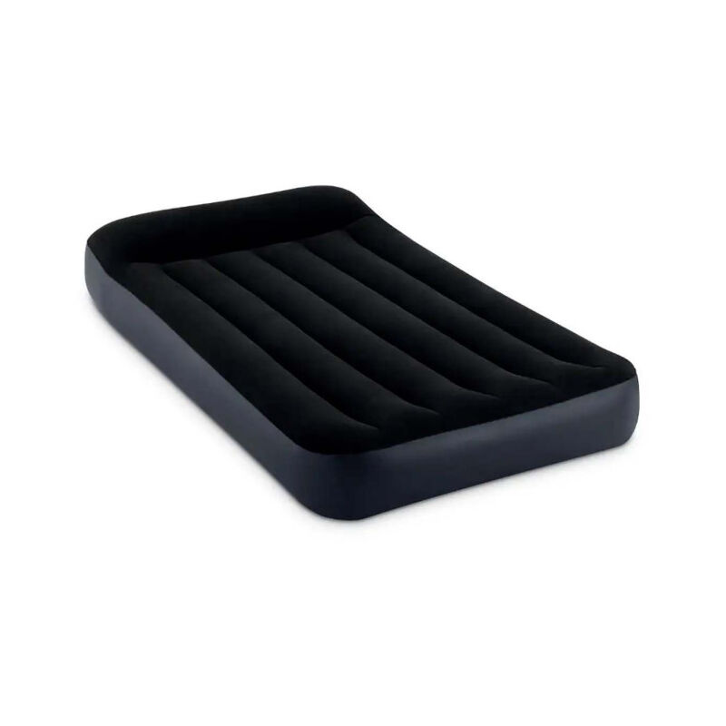 Matelas Gonflable Électrique 'Fibertech' 191cm Bleu