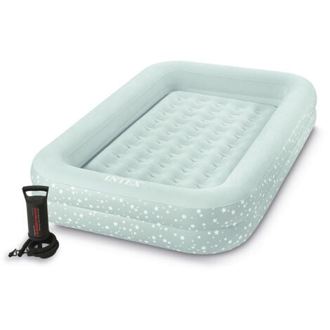 Matelas gonflable pour enfant 3 - 6 ans avec gonfleur à main