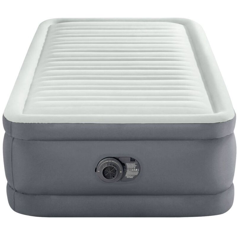 64902ND PremaireElevated Matelas gonflable (l x l x h) 191 x 99 x 46 cm blanc, gris - Intex