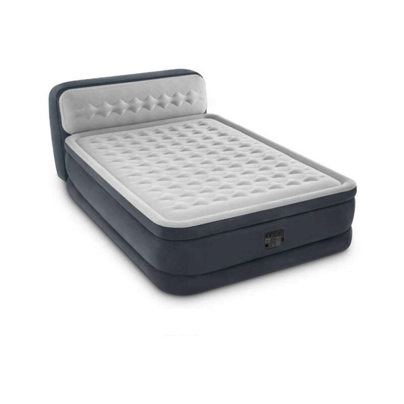 Matelas gonflable Intex Ultra Plush Headboard électrique - 2 places
