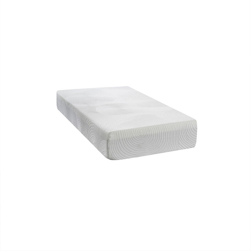 Matelas mirage 90x200 cm Mousse à mémoire de forme Soutien Ferme - Blanc - Neorev