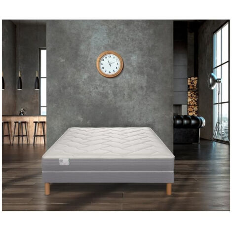 Matelas L ADORABLE 140x200, ressort ensachés, ferme, H23